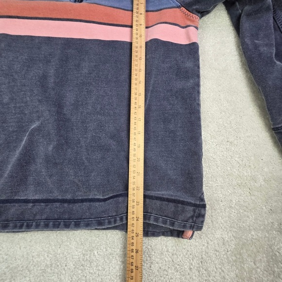 Fat Face The Airlie Denim Quarter Zip Pullover Blue Men's S Preppy Warm - Picture 8 of 8